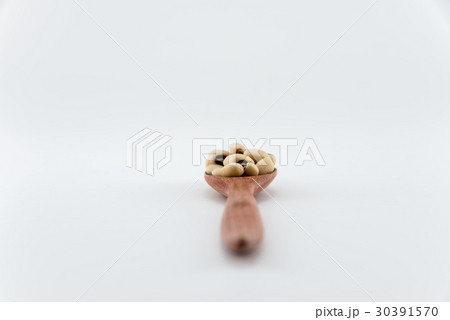 isolate white beans on object 30391570