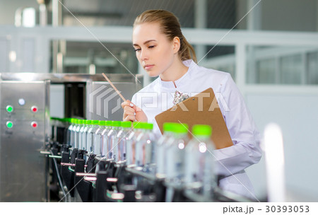 Specialist on a water factory 30393053