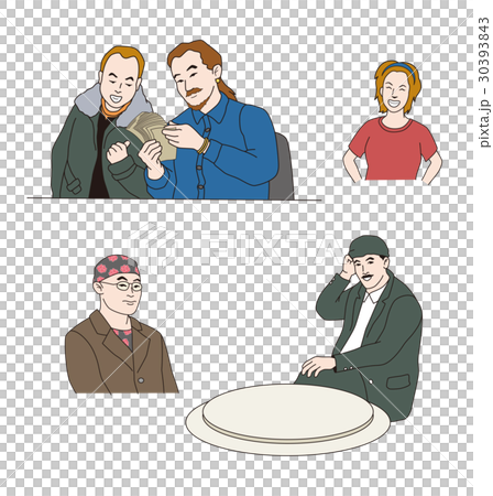 怪しい人物イラスト、悪党 怪しい人物イラスト、悪党 30393843