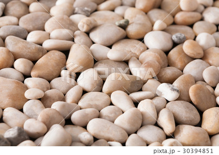 Sea pebbles background, natural seashore stones Sea pebbles background, natural seashore stones 30394851
