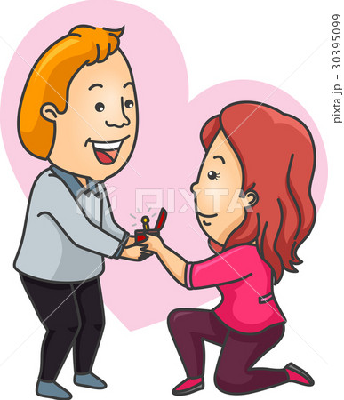 Couple Propose Girl Man 30395099