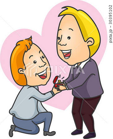 Couple Propose Men Gay 30395102