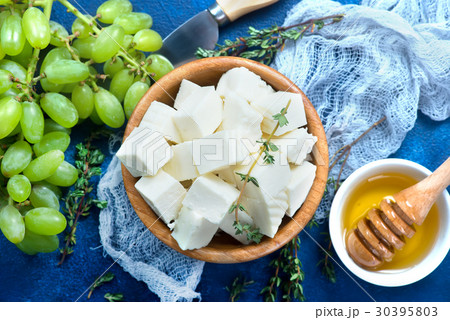 cheese with grape cheese with grape 30395803
