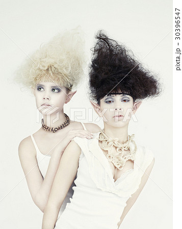 Two beautiful young girl elf Two beautiful young girl elf 30396547