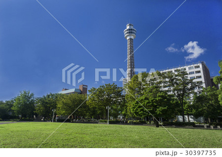 夏の山下公園 1 夏の山下公園 1 30397735