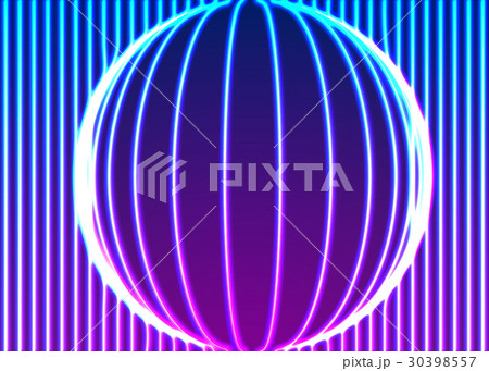 Neon lines background with glowing 80s new retro Neon lines background with glowing 80s new retro 30398557
