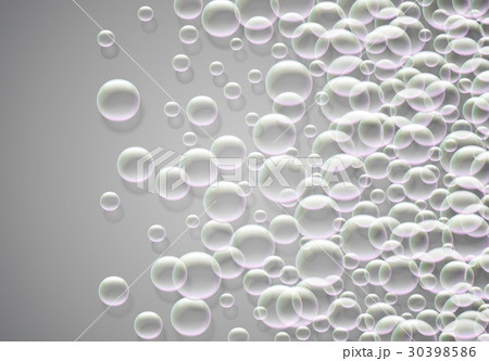 Soap bubbles abstract background with rainbow 30398586