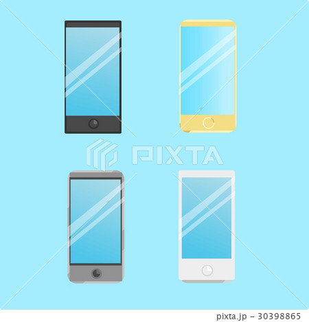 Set of smart phone icons 30398865