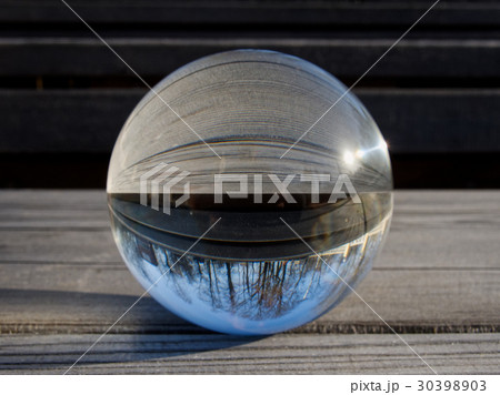 Glass ball refraction Glass ball refraction 30398903