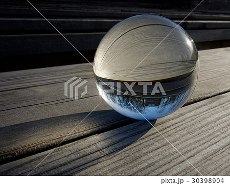 Glass ball refraction 30398904