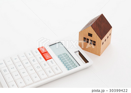 家と電卓 家と電卓 30399422