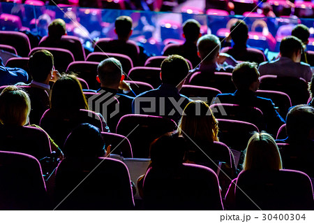 Audience at conference hall Audience at conference hall 30400304