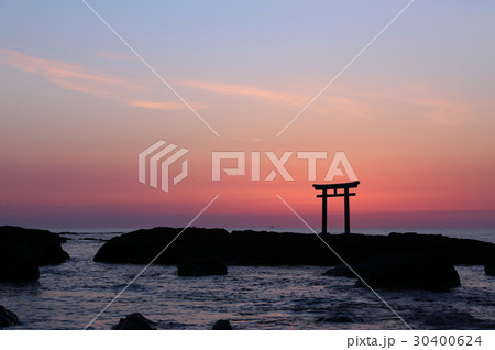大洗海岸の朝日 大洗海岸の朝日 30400624