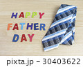 happy fathers day words and colorful tie laid 30403622