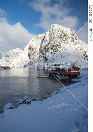 Morning in Hamnoya at the Lofoten, Norway 30404870