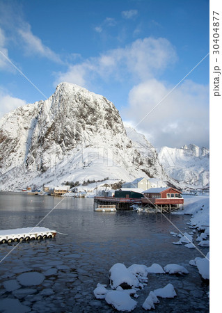 Morning in Hamnoya at the Lofoten, Norway 30404877