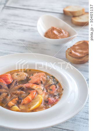 Bowl of Bouillabaisse 30405137