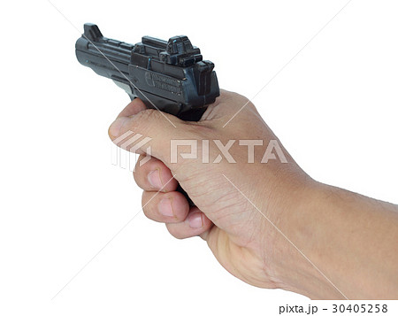 Mobile gun ready to shoot Mobile gun ready to shoot 30405258