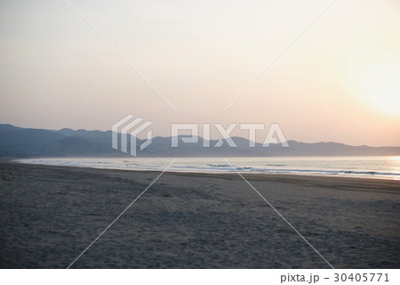 黒潮町の入野海岸で海をみた風景 黒潮町の入野海岸で海をみた風景 30405771
