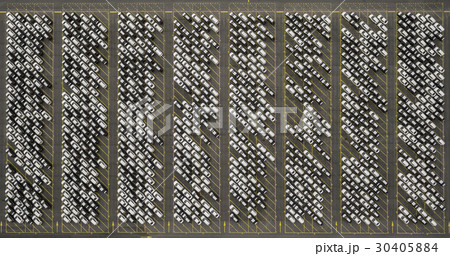 Storage parking with new cars Storage parking with new cars 30405884