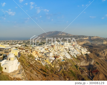 View of Fira in Santorini a greek island 30406129