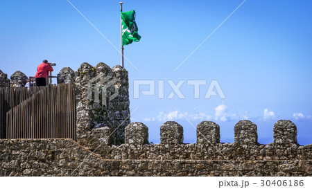 Moorish castle scenery - Sintra, Portugal Moorish castle scenery - Sintra, Portugal 30406186
