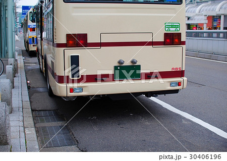 バスの後ろ姿 バスの後ろ姿 30406196