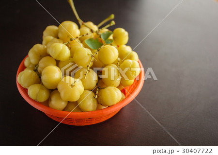 Star gooseberry fruit. 30407722
