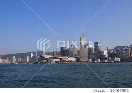 Victoria Harbor Cityscape of Hong Kong 30407906