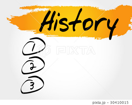 History blank list 30410015