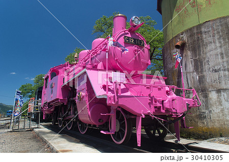 若桜鉄道 ピンクのSL C12 30410305