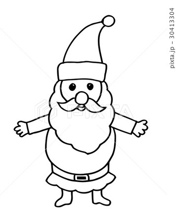 Cartoon Santa Clauseのイラスト素材