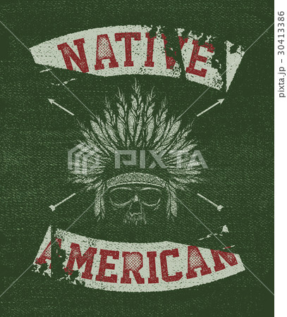 Native american illustration Native american illustration 30413386