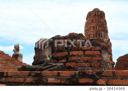 ancient place in ayutthaya historical park  30414369