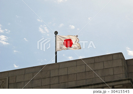 国会議事堂の衆議院の国旗 30415545