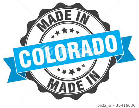 made in Colorado round seal 30416630