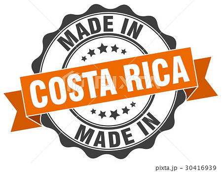 made in Costa Rica round seal made in Costa Rica round seal 30416939