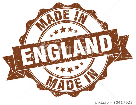 made in England round seal made in England round seal 30417925