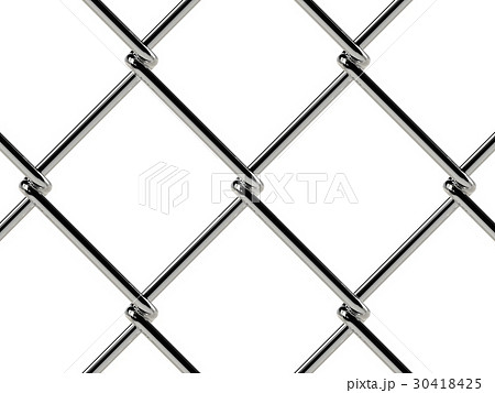Chain link fence pattern. Realistic geometric 30418425