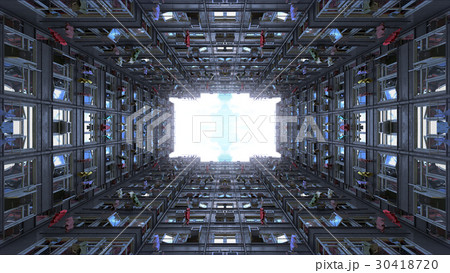 Poor apartment houses perspective view of the sky Poor apartment houses perspective view of the sky 30418720