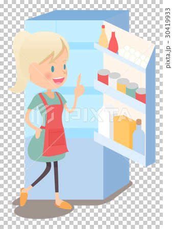 Homemaki看看冰箱，然後提供菜單 30419933