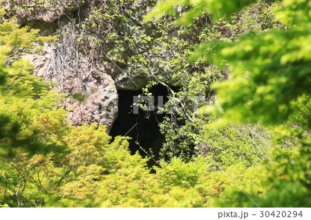 香川県小豆島町　寒霞渓　老杉洞（表１２景　第４景） 30420294