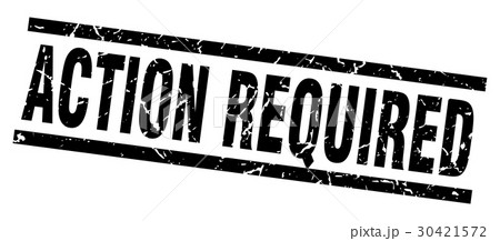 square grunge black action required stamp square grunge black action required stamp 30421572