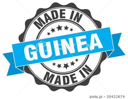 made in Guinea round seal made in Guinea round seal 30422674