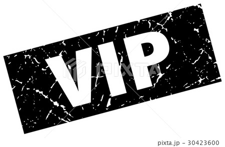 square grunge black vip stamp 30423600