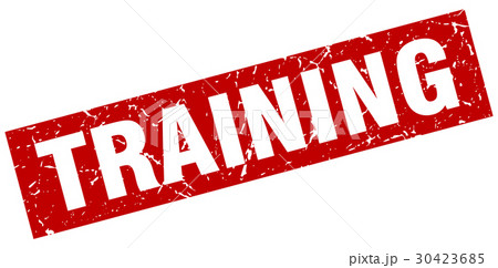 square grunge red training stamp square grunge red training stamp 30423685