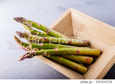 A bunch of fresh green Asparagus 30424259