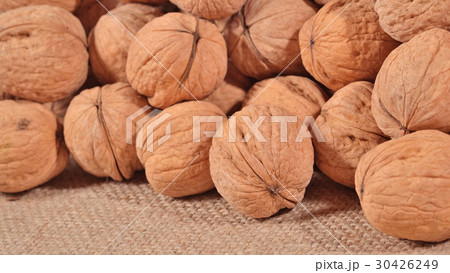 Whole walnuts in a sacking Whole walnuts in a sacking 30426249