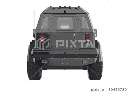 Suv car, back view 30426780