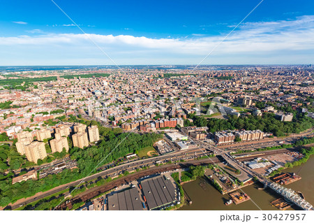 Aerial view of the Bronx, NY Aerial view of the Bronx, NY 30427957